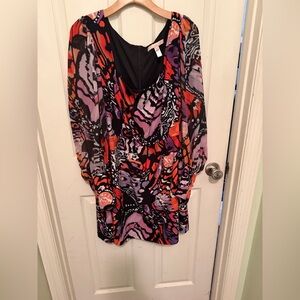 Hutch Multicolor Abstract Mini Dress